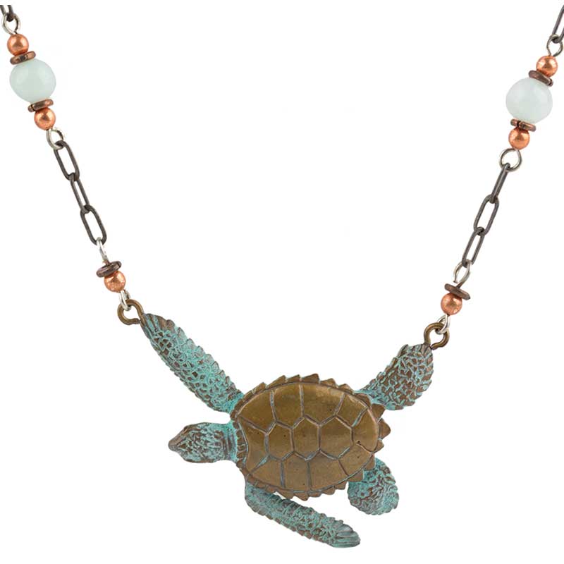 Sea Turtle Necklace by Cavin Richie