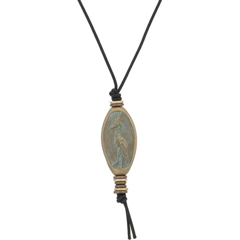 Heron Amulet by Cavin Richie