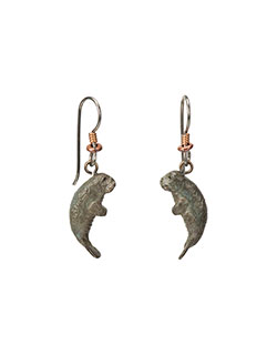 Manatee Earrings