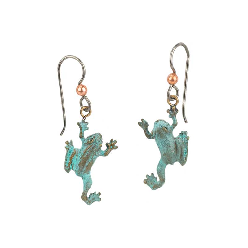 Tree Frog Earrings