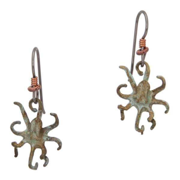 Octopus Earrings by Cavin Richie