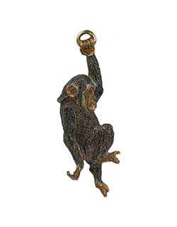 Swinging Chimp Pin