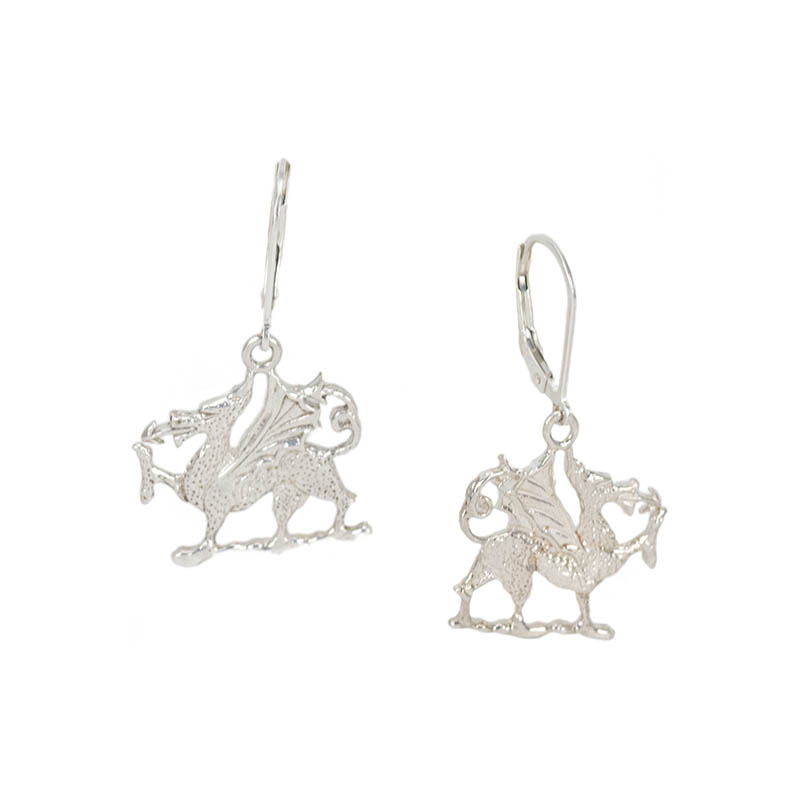 Welsh dragon earrings hotsell