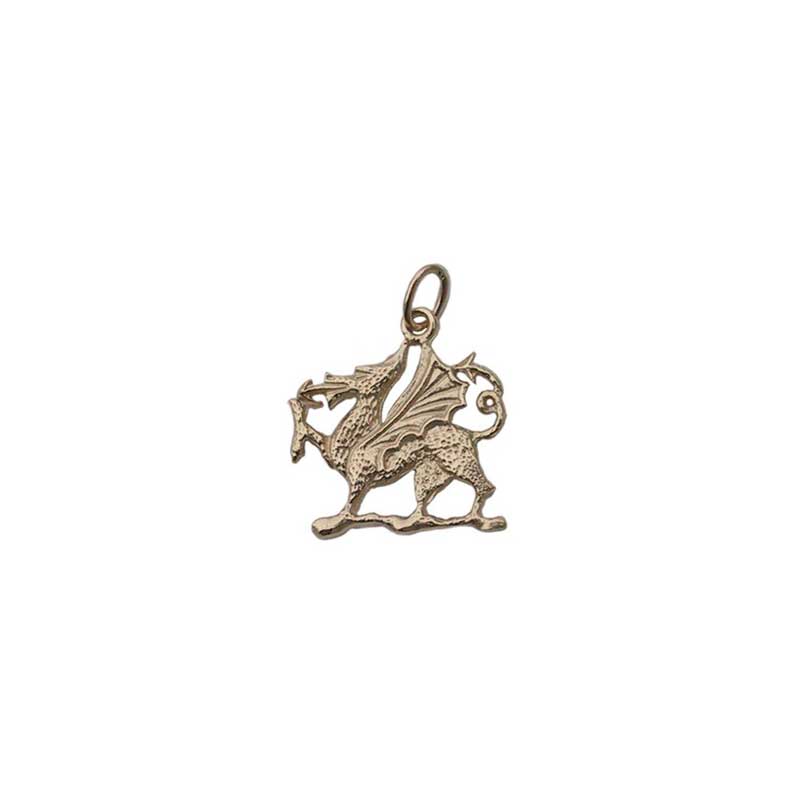 Welsh Dragon Necklet, 14 kt. Gold