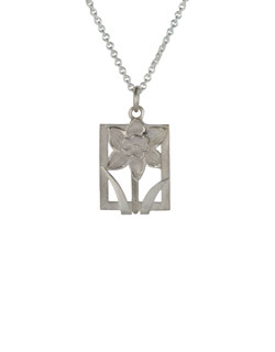 Daffodil Tile Necklet