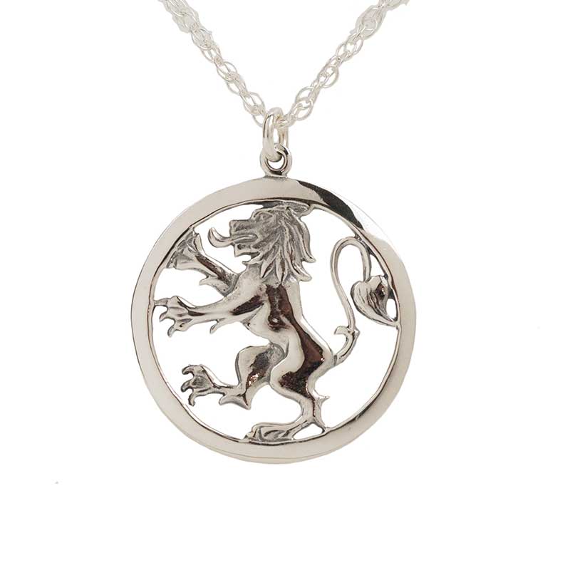 Rampant Lion Pendant