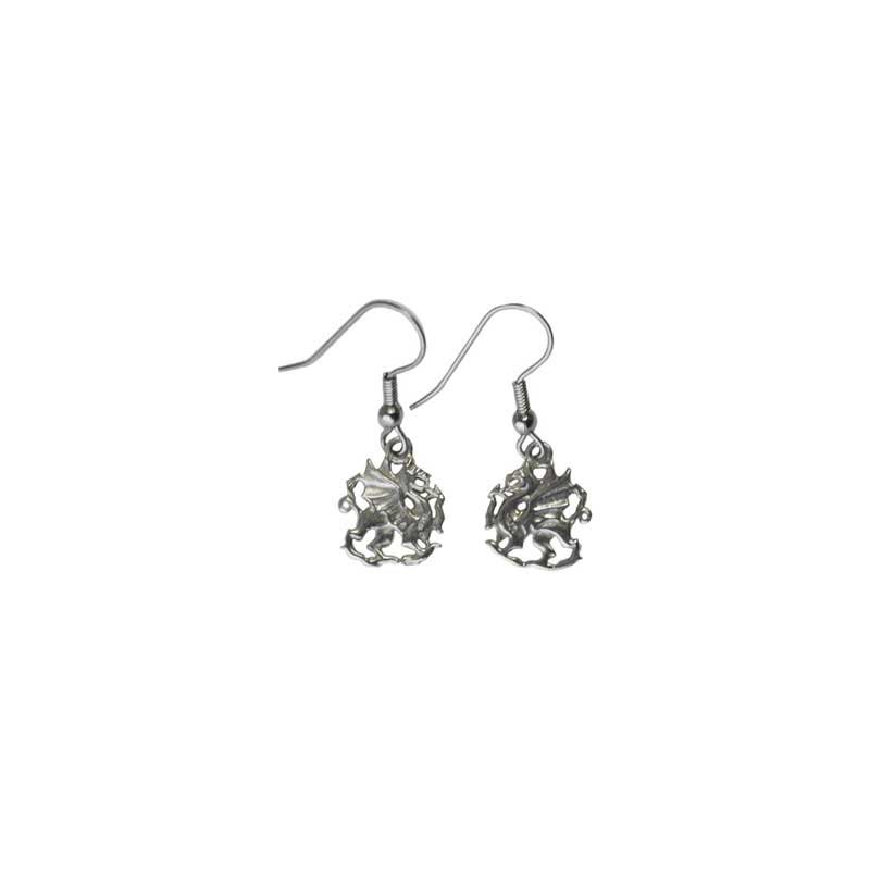 Dragon Earrings, Fishhook