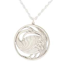 Aderyn Celtaidd Pendant