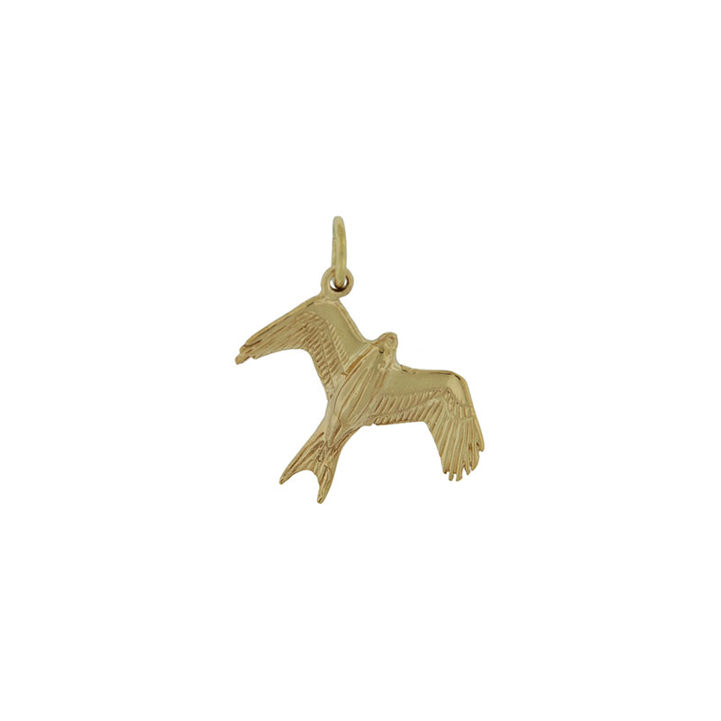 Gold Barcud Pendant