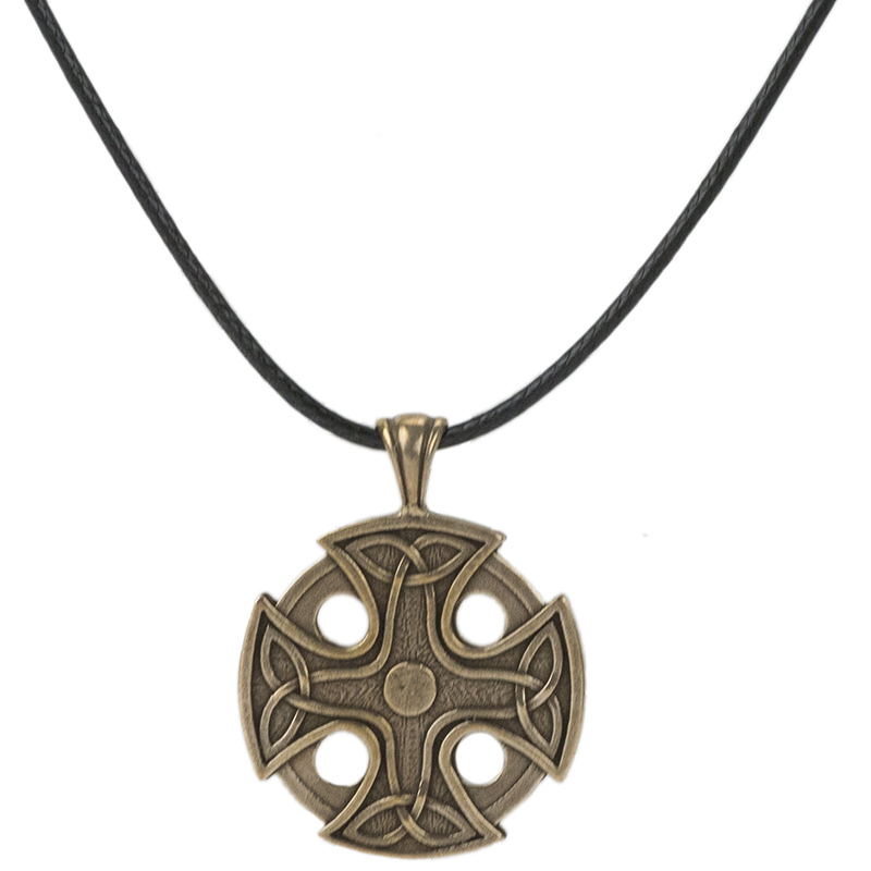 St. Brynach's Cross Pendant, Bronze