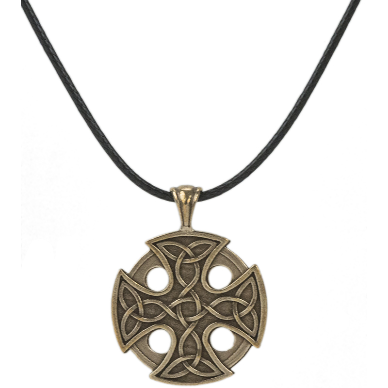 St. Brynach's Cross Pendant, Bronze