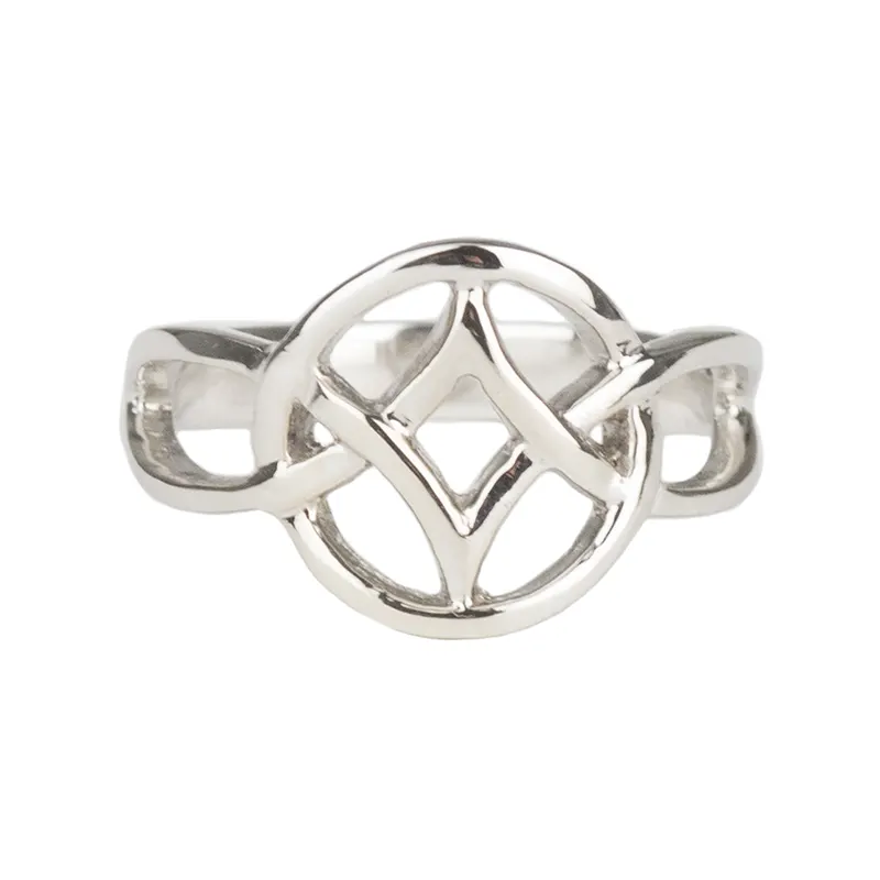 Everlasting Love Ring, 14 kt. White Gold
