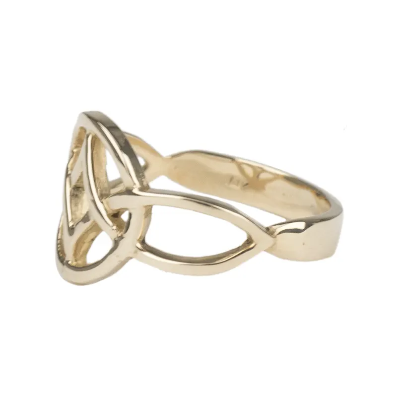 Everlasting Love Ring, Yellow Gold, Side View