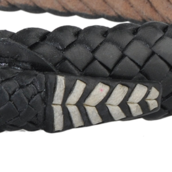 Black Snake Belt, Close-up of Tail