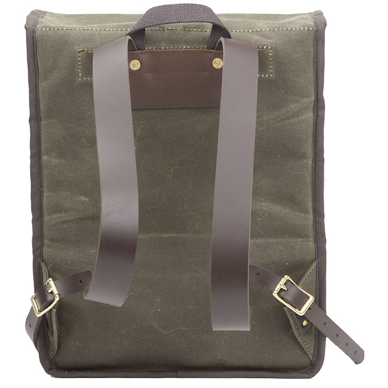 Premium Mesabi Range Day Pack, Tan, Back View