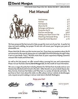 Hat Manual