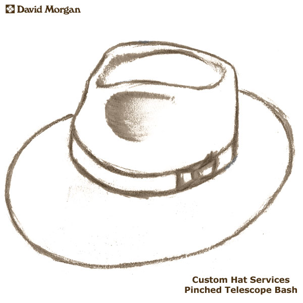 Custom Akubra Hat Services, Pinched Telescope Bash