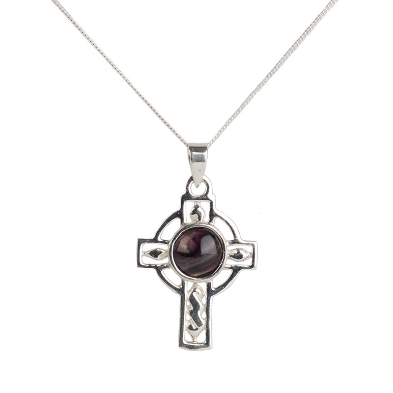 Heathergem Celtic Cross Pendant