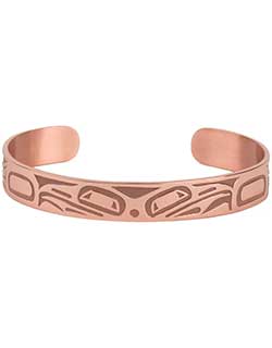 Copper Double Raven Bracelet