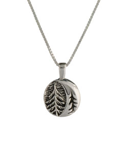 Moon through the Cedars Pendant