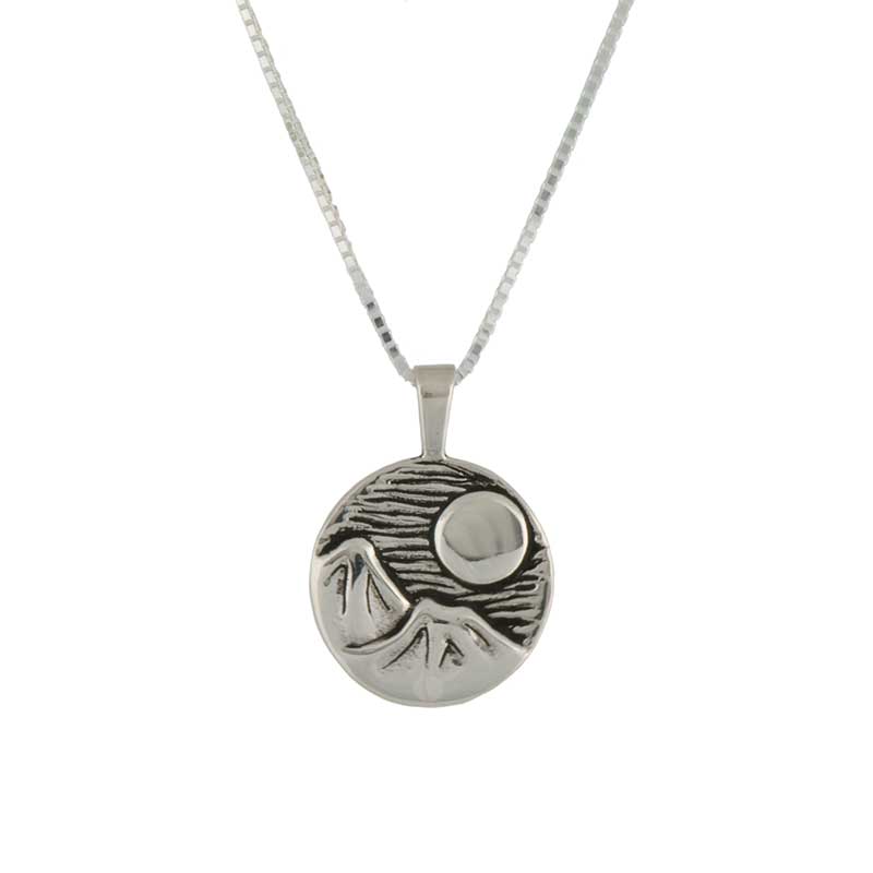 January Moon Pendant by Paul Wagner : David Morgan