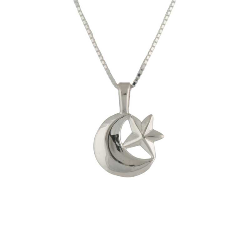 December Moon Pendant, Front