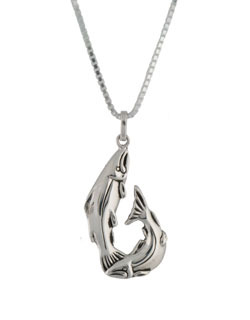 Salmon Hook Pendant