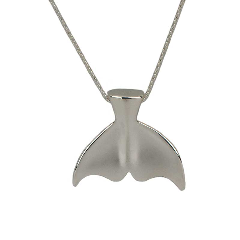 Whale Tail Pendant, Large