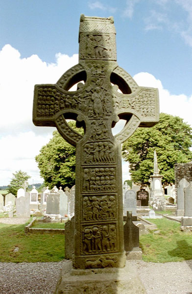 Muiredach's Cross, Monasterboice Ireland.  Photo courtesy Matteo Corti via WikiMedia Commons  