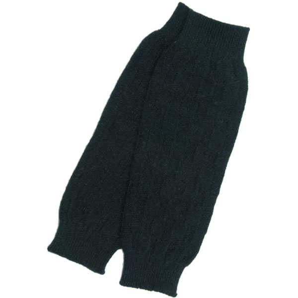 Possum Leg Warmers, Black