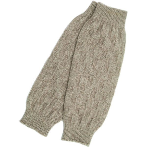 Possum Leg Warmers, Natural