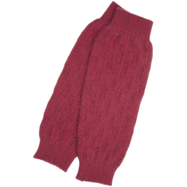 Possum Leg Warmers, Red