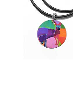Kangaroo of Yuendumu Pendant (DD08)