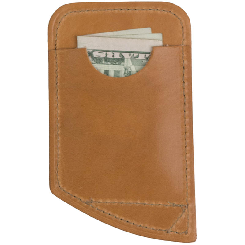 Slim Leather Card Carrier, Front