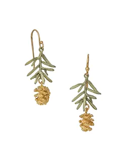 Pine Cone Earrings