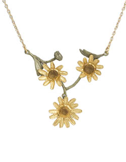 Golden Daisy Necklace