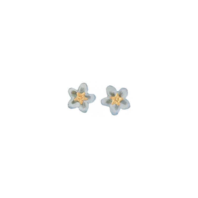 Forget-Me-Not Earrings, Post