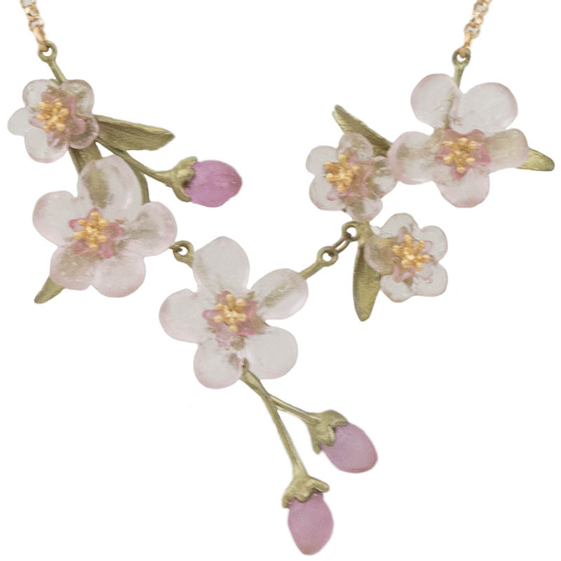 Peach Blossom Necklace