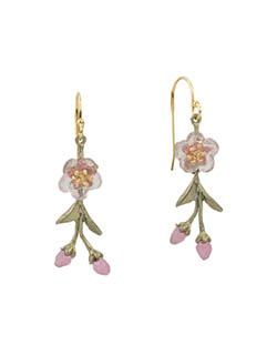 Peach Blossom Earrings