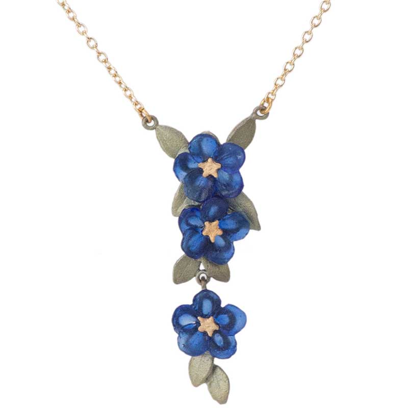 Blue Violet Pendant by Michael Michaud