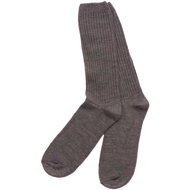 Light Brown Merino Casual Sock