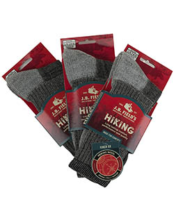 3 Pair Super Wool Hiker GX Socks