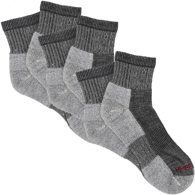 3 Pair Hiker GX 1/4 Socks