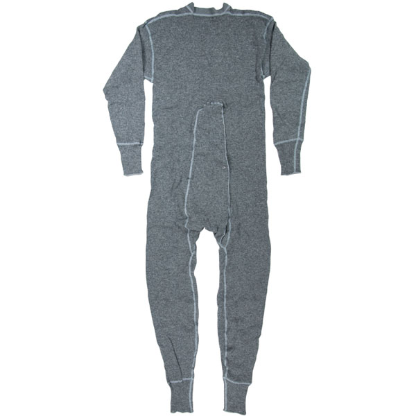 80/20 Underwear Union Suit : The union suit has an easy-to-use one-button flap seat.