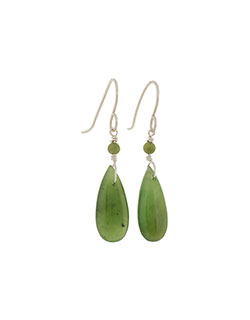 Jade Teardrop Earrings