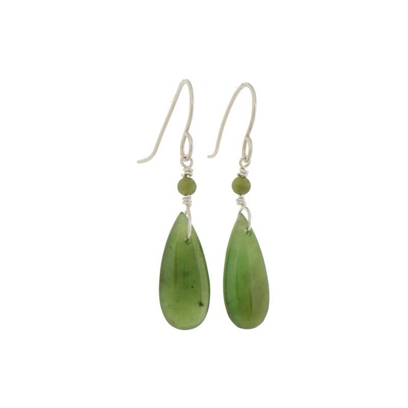 Jade Teardrop Earrings