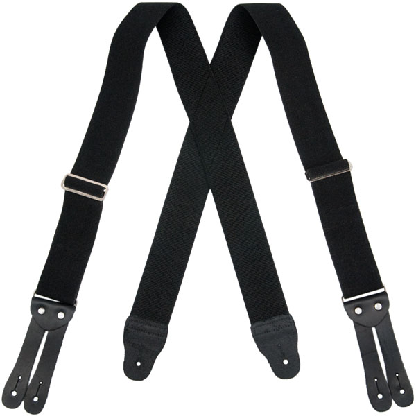 Work Suspenders, Flat Leather Ends by Welch