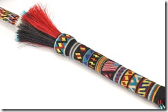 Alfredo hitched horsehair quirt Alfredo hitched horsehair quirt